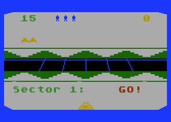 Beamrider screenshot 4 for Atari 5200