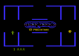 Berzerk screenshot 4 for Atari 5200