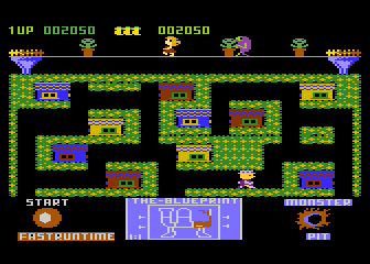 Blue Print screenshot 4 for Atari 5200