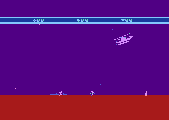 Choplifter! screenshot 5 for Atari 5200
