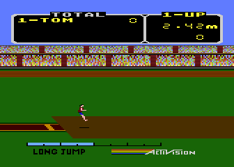 Decathlon screenshot 4 for Atari 5200