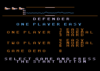 Defender screenshot 4 for Atari 5200