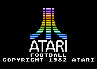 Football screenshot 2 for Atari 5200