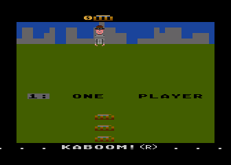 Kaboom! screenshot 3 for Atari 5200