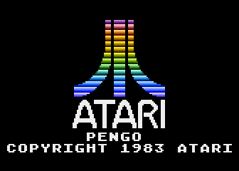Pengo screenshot 3 for Atari 5200