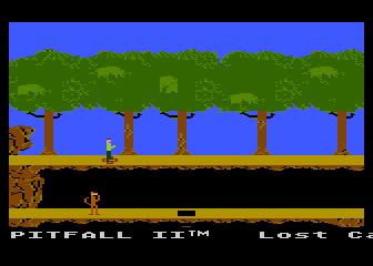 Pitfall screenshot 3 for Atari 5200