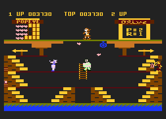 Popeye screenshot 3 for Atari 5200