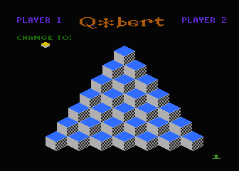 Q*bert screenshot 3 for Atari 5200