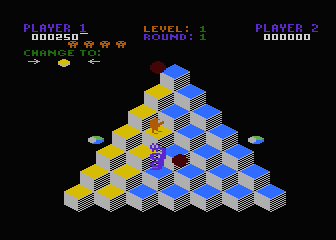 Q*bert screenshot 4 for Atari 5200