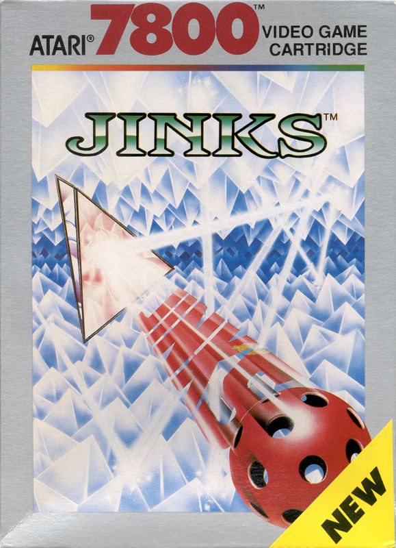 Jinks box art for Atari 7800