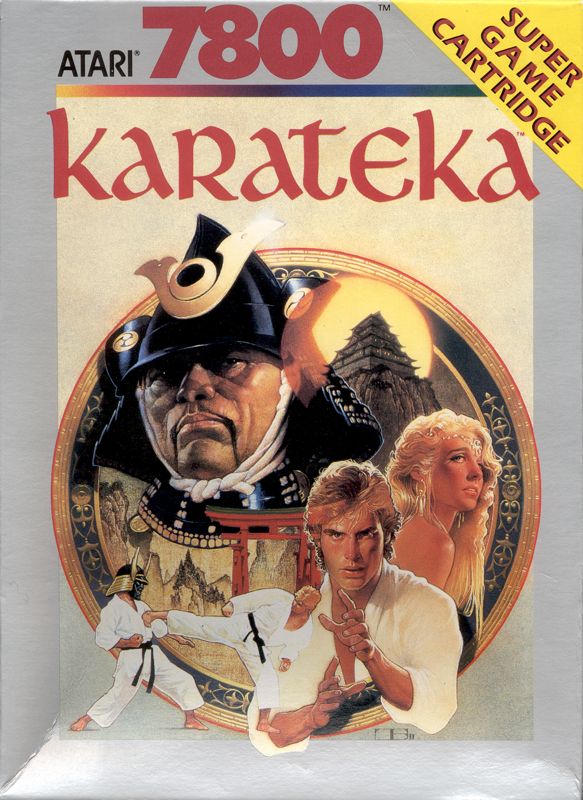 Karateka box art for Atari 7800