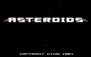 Asteroids screenshot 4 for Atari 7800