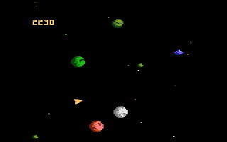 Asteroids screenshot 6 for Atari 7800