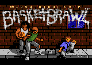 Basketbrawl screenshot 4 for Atari 7800