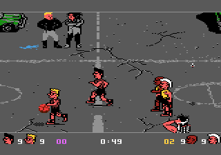 Basketbrawl screenshot 8 for Atari 7800