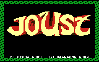 Joust screenshot 4 for Atari 7800