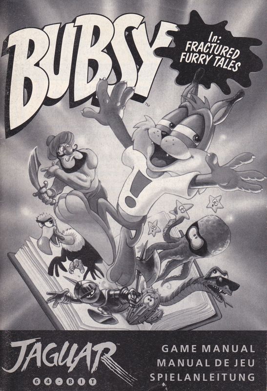 Bubsy box art for Jaguar
