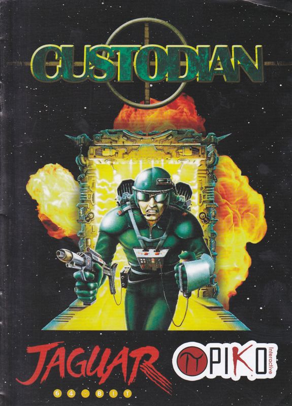 Custodian box art for Jaguar