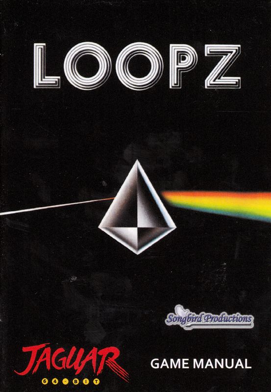 Loopz box art for Jaguar