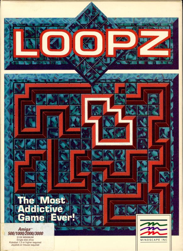Loopz box art for Jaguar