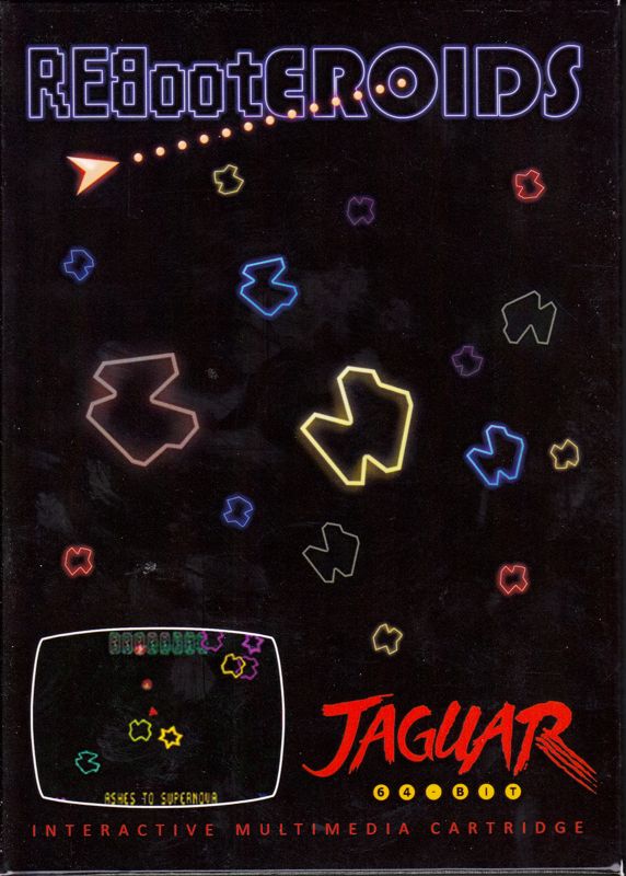 Rebooteroids box art for Jaguar