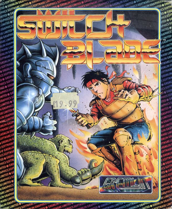 Switchblade II box art for Jaguar