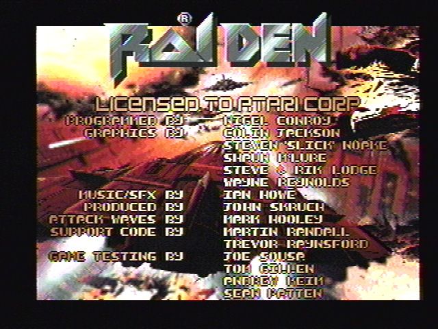 Raiden screenshot 4 for Jaguar