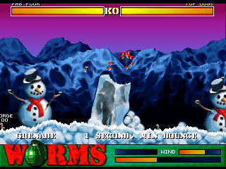 Worms screenshot 5 for Jaguar