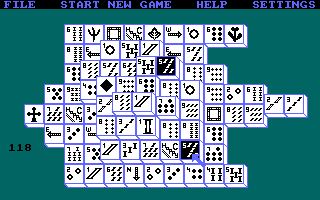 Shanghai screenshot 4 for Atari Lynx