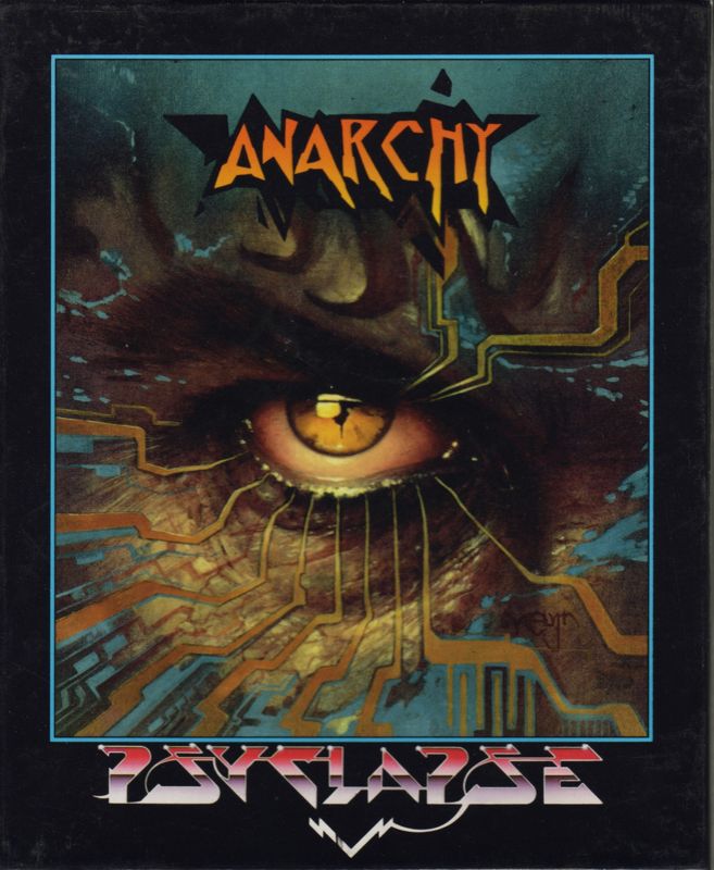 Anarchy box art for Atari ST