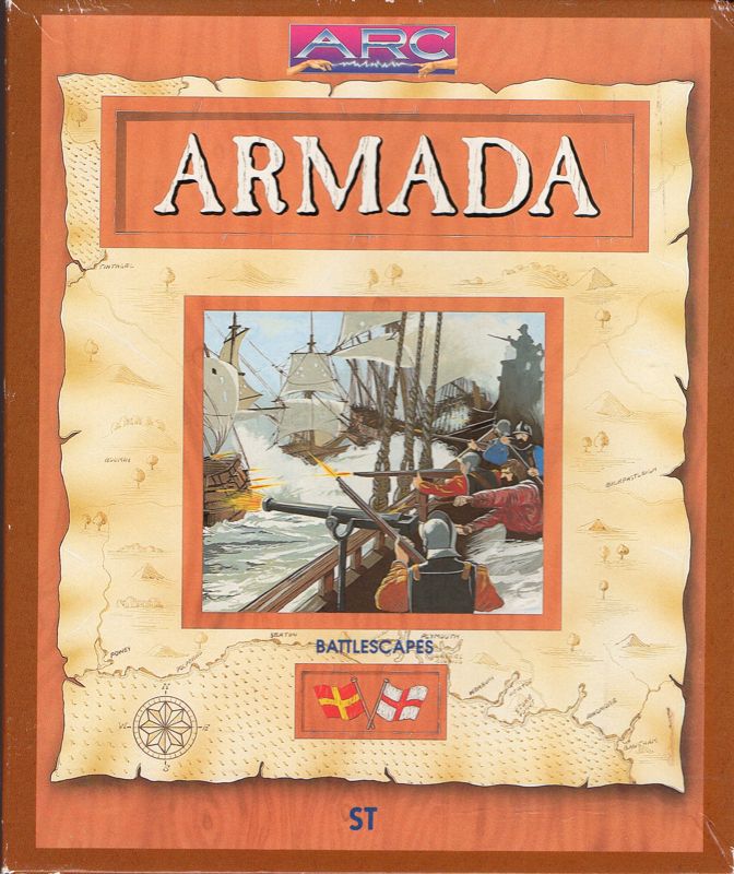 Armada box art for Atari ST