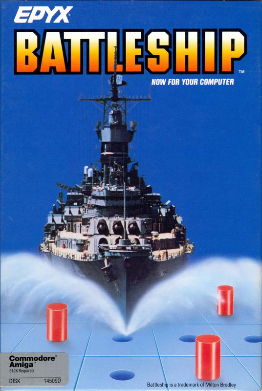 Battleship box art for Atari ST