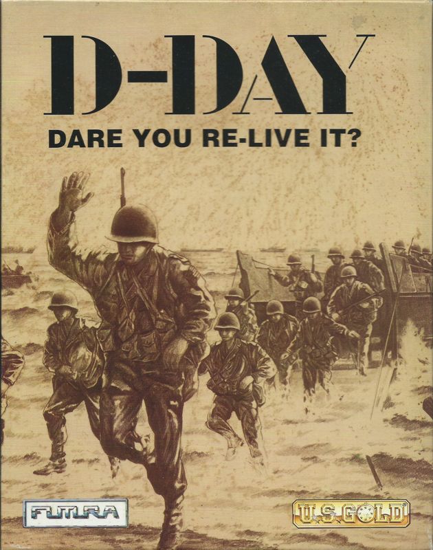 D-Day box art for Atari ST