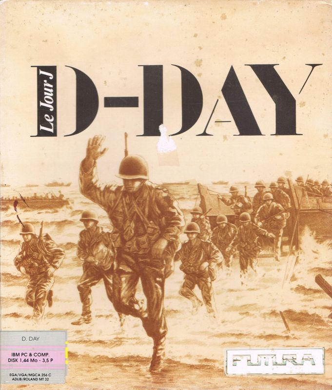 D-Day box art for Atari ST