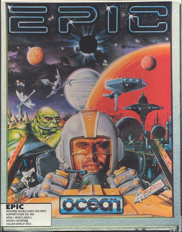 Epic box art for Atari ST