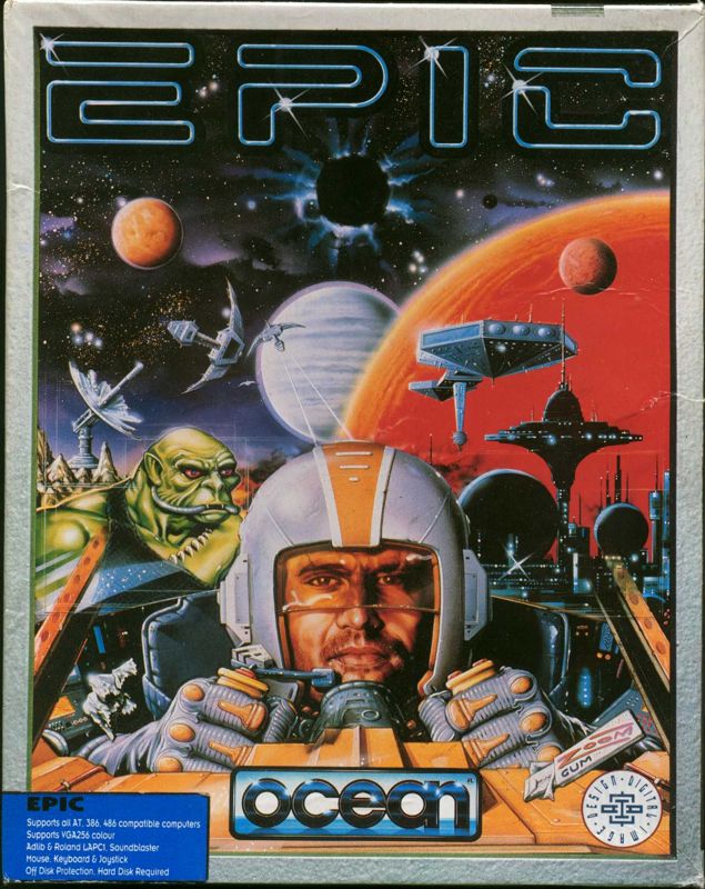 Epic box art for Atari ST