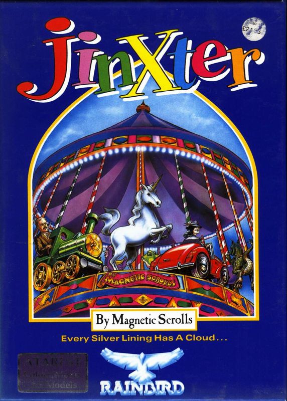 Jinxter box art for Atari ST