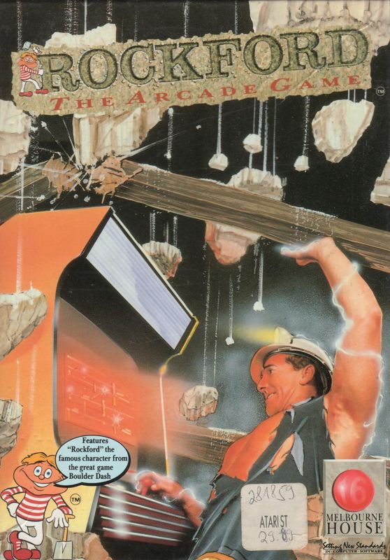 Rockford box art for Atari ST