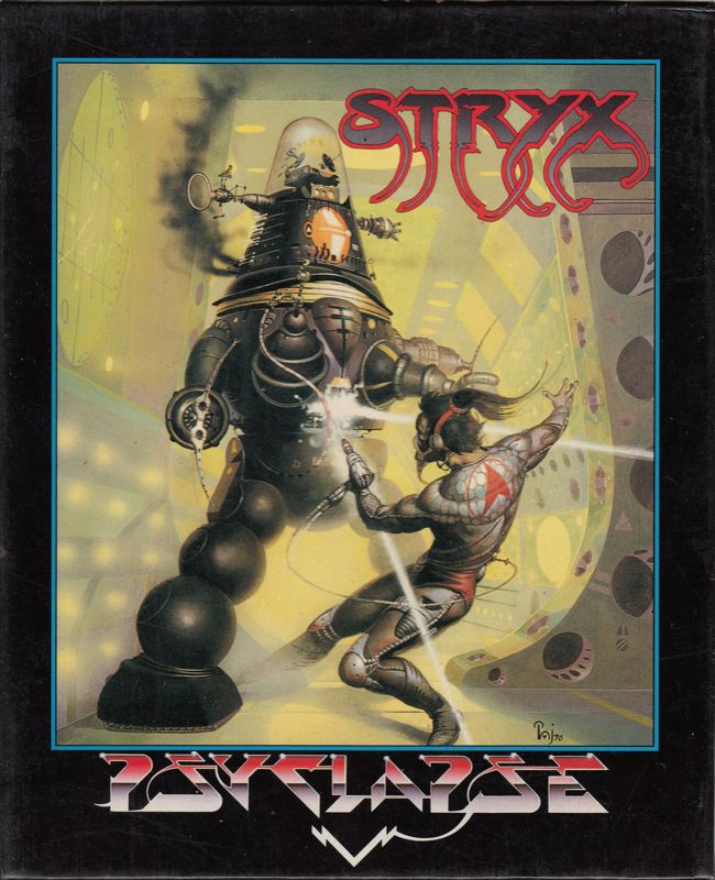Stryx box art for Atari ST