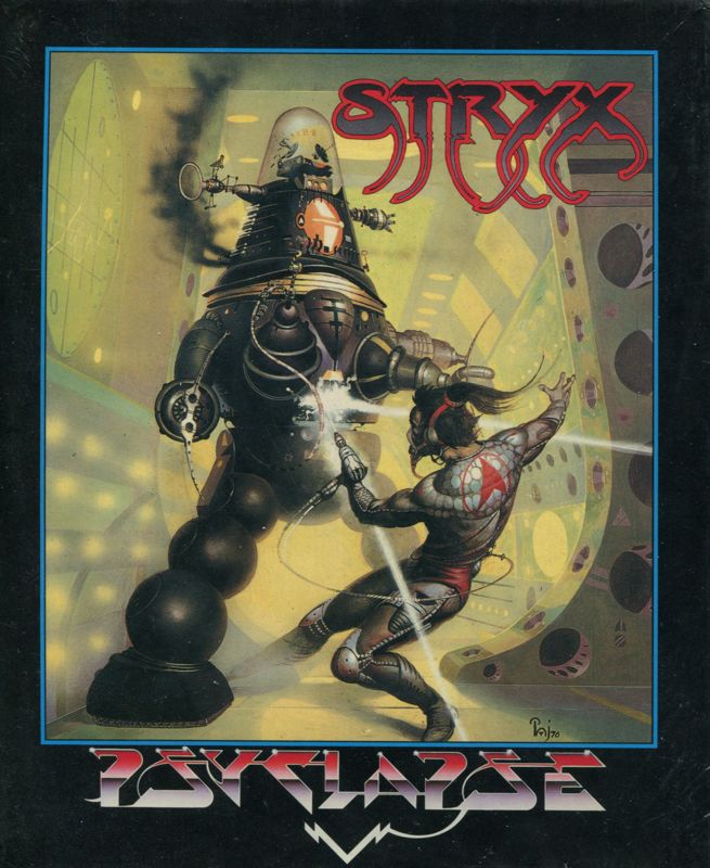 Stryx box art for Atari ST