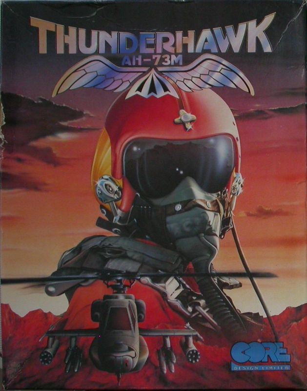 Thunderhawk box art for Atari ST