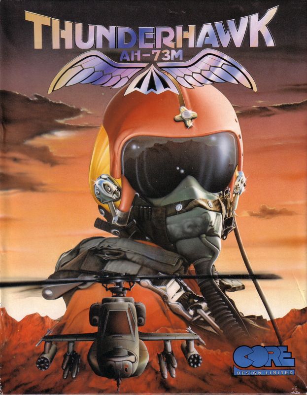 Thunderhawk box art for Atari ST