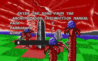 Archipelagos screenshot 4 for Atari ST