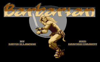 Barbarian screenshot 2 for Atari ST