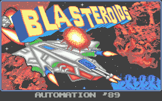 Blasteroids screenshot 3 for Atari ST