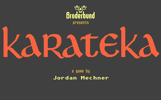 Karateka screenshot 4 for Atari ST