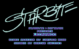 Leonardo screenshot 3 for Atari ST