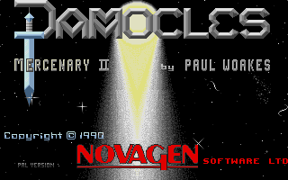 Mercenary screenshot 3 for Atari ST