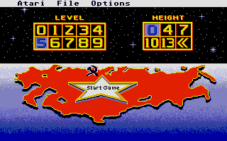 Tetris screenshot 4 for Atari ST