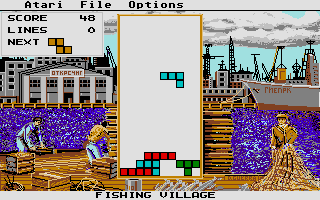 Tetris screenshot 5 for Atari ST